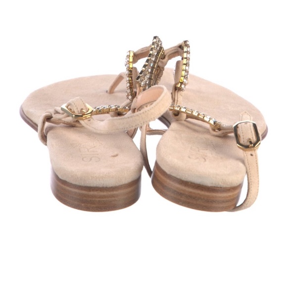 SIR the label Beige Sandals with Metallic Highlights - Picture 4 of 5